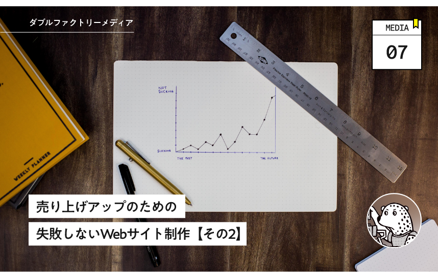売り上げアップのための失敗しないWebサイト制作【その2】